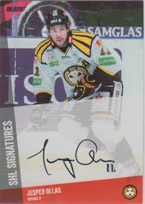 2014-15 SHL s.2 SHL Signatures #03 Jesper Ollas Brynäs