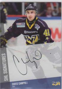 2014-15 SHL s.2 SHL Signatures #10 Chris Campoli HV71