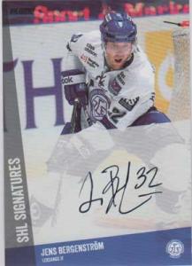 2014-15 SHL s.2 SHL Signatures #12 Jens Bergenström Leksand
