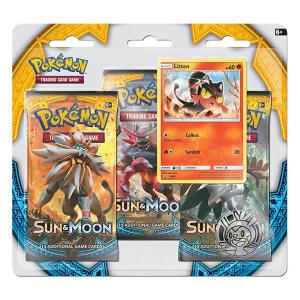 Pokémon, Sun & Moon, Three pack blister: Litten