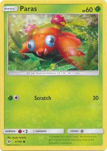 Sun & Moon (Base Set), Paras - 4/149 - Common