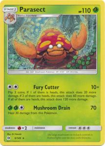 Sun & Moon (Base Set), Parasect - 5/149 - Rare
