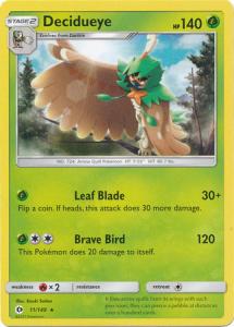 Sun & Moon (Base Set), Decidueye - 11/149 - Rare
