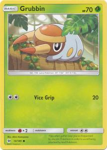 Sun & Moon (Base Set), Grubbin - 13/149 - Common