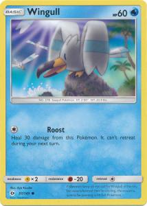 Sun & Moon (Base Set), Wingull - 37/149 - Common