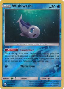 Sun & Moon (Base Set), Wishiwashi - 44/149 - Uncommon Reverse Holo