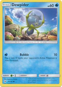 Sun & Moon (Base Set), Dewpider - 45/149 - Common