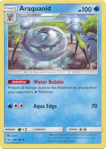 Sun & Moon (Base Set), Araquanid - 46/149 - Uncommon