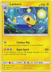 Sun & Moon (Base Set), Lanturn - 50/149 - Rare