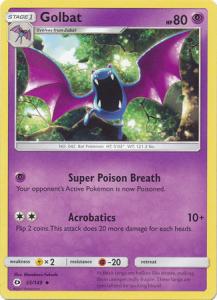Sun & Moon (Base Set), Golbat - 55/149 - Uncommon