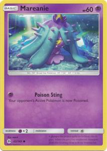 Sun & Moon (Base Set), Mareanie - 62/149 - Common