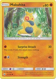 Sun & Moon (Base Set), Makuhita - 67/149 - Common