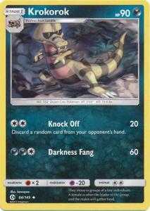 Sun & Moon (Base Set), Krokorok - 84/149 - Uncommon