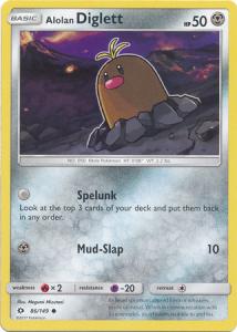 Sun & Moon (Base Set), Alolan Diglett - 86/149 - Common