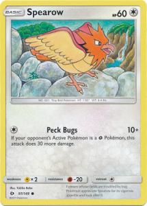 Sun & Moon (Base Set), Spearow - 97/149 - Common