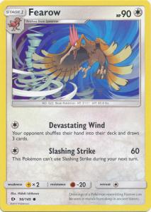 Sun & Moon (Base Set), Fearow - 98/149 - Common