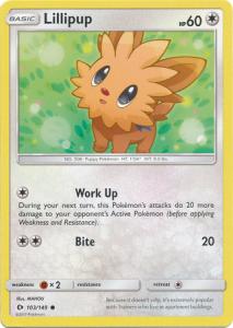 Sun & Moon (Base Set), Lillipup - 103/149 - Common