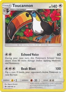 Sun & Moon (Base Set), Toucannon - 108/149 - Rare