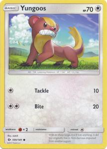 Sun & Moon (Base Set), Yungoos - 109/149 - Common