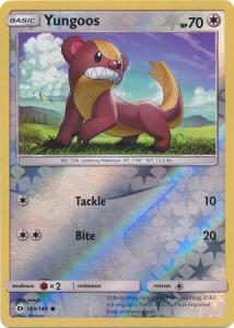 Sun & Moon (Base Set), Yungoos - 109/149 - Common Reverse Holo