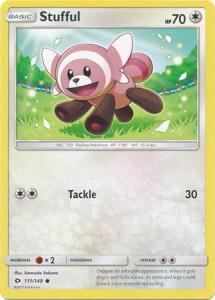 Sun & Moon (Base Set), Stufful - 111/149 - Common