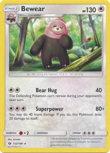 Sun & Moon (Base Set), Bewear - 112/149 - Uncommon