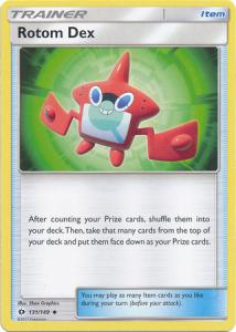 Sun & Moon (Base Set), Rotom Dex - 131/149 - Uncommon
