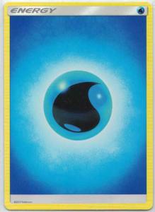 Sun & Moon (Base Set), Water Energy 2017