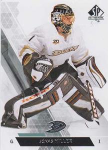 Jonas Hiller 2013-14 SP Authentic #1