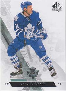 David Clarkson 2013-14 SP Authentic #73 