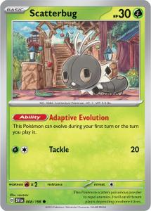 SV1 - Scarlet&Violet - 008/198 - Scatterbug - Common