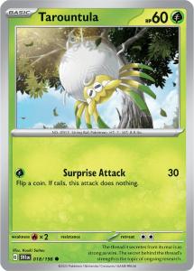 SV1 - Scarlet&Violet - 018/198 - Tarountula - Common