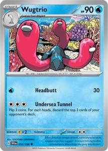 SV1 - Scarlet&Violet - 057/198 - Wugtrio - Uncommon