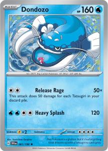 SV1 - Scarlet&Violet - 061/198 - Dondozo - Rare Holo