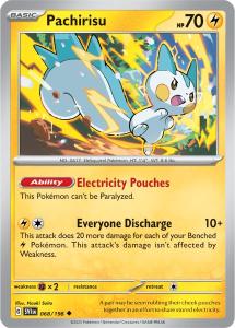 SV1 - Scarlet&Violet - 068/198 - Pachirisu - Uncommon