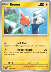 SV1 - Scarlet&Violet - 070/198 - Rotom - Cosmos Holo Promo