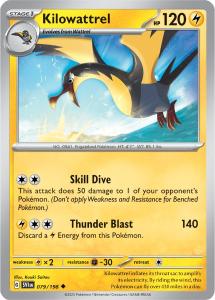 SV1 - Scarlet&Violet - 079/198 - Kilowattrel - Uncommon