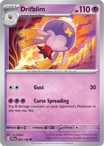 SV1 - Scarlet&Violet - 090/198 - Drifblim - Uncommon
