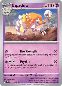 SV1 - Scarlet&Violet - 103/198 - Espathra - Uncommon