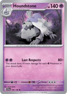 SV1 - Scarlet&Violet - 106/198 - Houndstone - Rare Holo