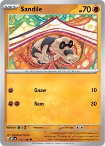 SV1 - Scarlet&Violet - 115/198 - Sandile - Common