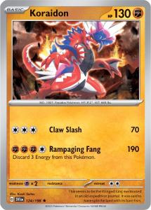 SV1 - Scarlet&Violet - 124/198 - Koraidon - Rare Holo