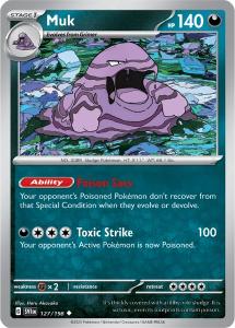 SV1 - Scarlet&Violet - 127/198 - Muk - Uncommon