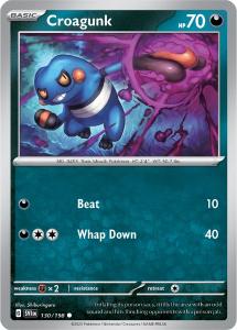 SV1 - Scarlet&Violet - 130/198 - Croagunk - Common
