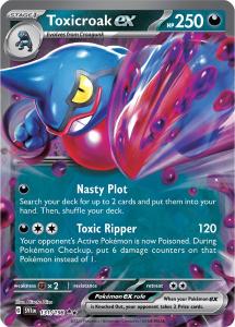 SV1 - Scarlet&Violet - 131/198 - Toxicroak ex - Double Rare Holo