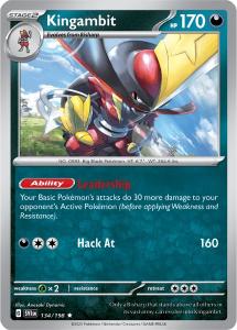 SV1 - Scarlet&Violet - 134/198 - Kingambit - Rare Holo