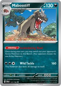 SV1 - Scarlet&Violet - 137/198 - Mabosstiff - Uncommon