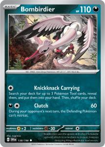 SV1 - Scarlet&Violet - 138/198 - Bombirdier - Uncommon