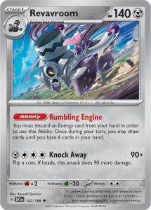SV1 - Scarlet&Violet - 142/198 - Revavroom - Rare Holo