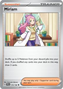 SV1 - Scarlet&Violet - 179/198 - Miriam - Uncommon